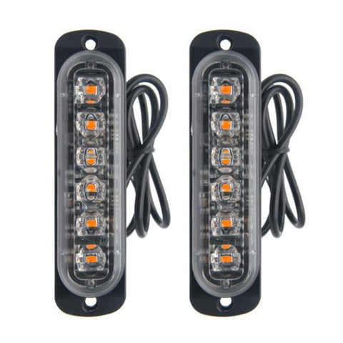 Image of Ultra-Thin LED Emergency Light For Car Warning Flashing Firemen Police Emergency Light Ambulance Police Strobe LED Warning Light