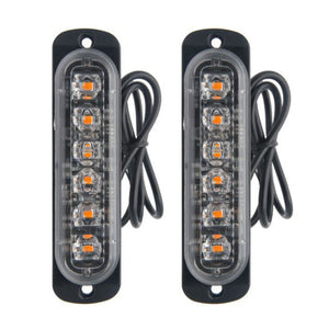 Ultra-Thin LED Emergency Light For Car Warning Flashing Firemen Police Emergency Light Ambulance Police Strobe LED Warning Light