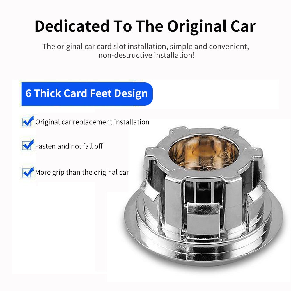 Tiktok 4pcs Hub Led Lights Cap Car Floating Illumination