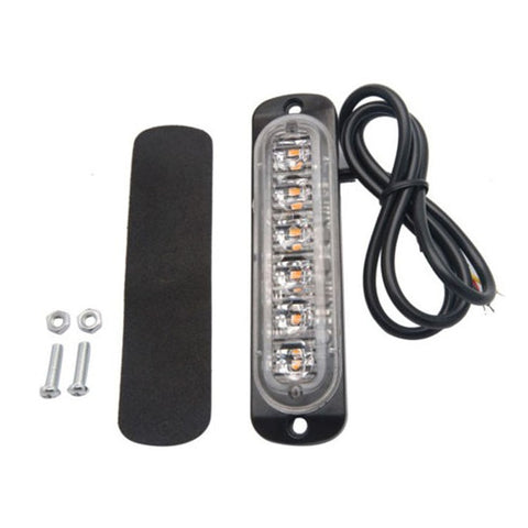 Image of Ultra-Thin LED Emergency Light For Car Warning Flashing Firemen Police Emergency Light Ambulance Police Strobe LED Warning Light