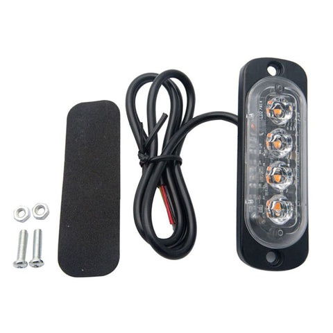 Image of Ultra-Thin LED Emergency Light For Car Warning Flashing Firemen Police Emergency Light Ambulance Police Strobe LED Warning Light