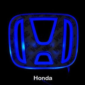 Honda 4D/5D Car Front Emblem Badge LED Light5