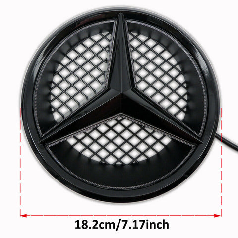 Image of Tiktok RGB Car Led Front Emblem Light For Benz