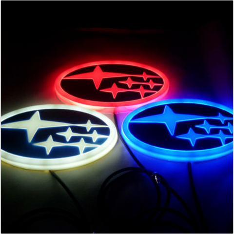 Image of SUBARU LED badge logo1